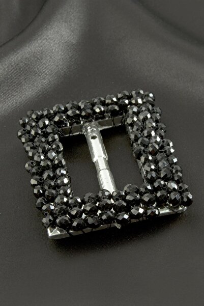 Marsilyan Rectangular Stone Belt Buckle 1 Piece Ilkel-Bjt940