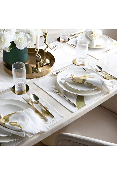 Generic Kashida 4-Piece Placemat Set