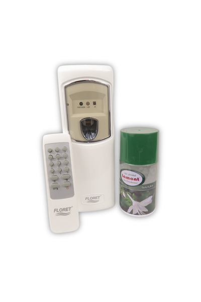 Floret جهاز معطر جو مع بخاخ معطر (جاردينيا, جهاز مع ريموت)