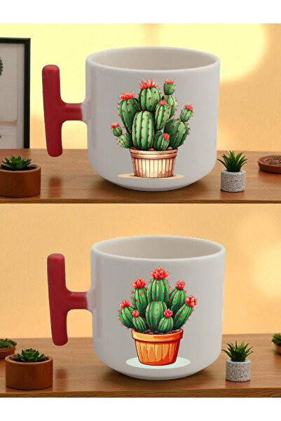 lili hediyelik كوب لاتيه من كاكتوس مكون من قطعتين - أفكار هدايا للنساء، هدايا...