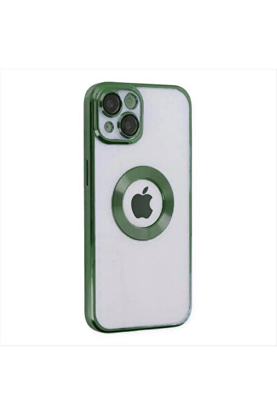 OSENSE حافظة آيفون 14 بلس من السيليكون بالليزر مع عدسة (حماية للكاميرا)