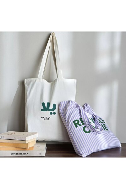 Generic Yalla Cotton Tote Bag