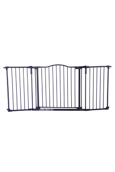 North States بوابة ديكور فاخرة باللون الأسود 38-72 بوصة