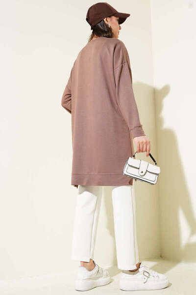 ELFİDA Coat of Arms Modal Fabric Tunic