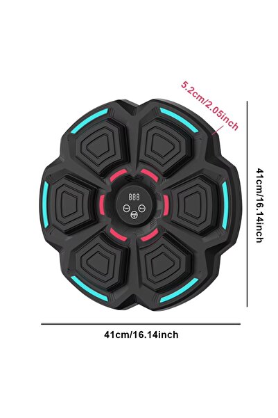 Genel Markalar BLUETOOTH HOPARLÖR ÖZELLİKLİ DUVAR BOX MAKİNESİ 9 MOD SEVİYE AYARLI MÜZİKLİ BOKS MAKİNASI