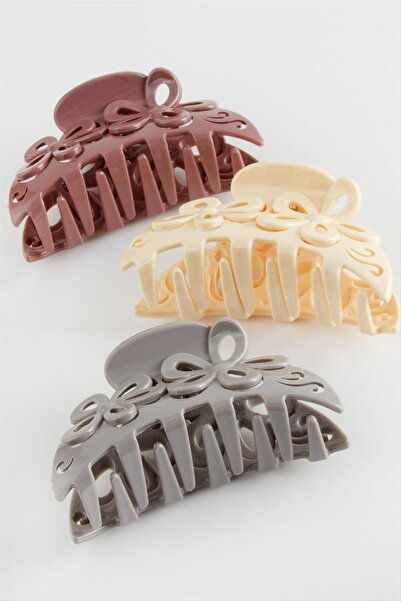 Ronanna مشبك ملابس ملون على شكل زهرة 10 سم