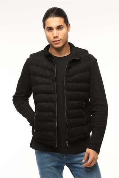 Delpino Black Men's Vest 2177
