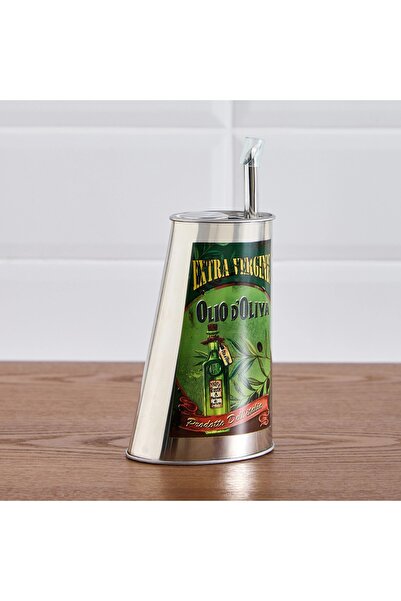 Generic Meron Stainless Steel Oil Canister - 500 m