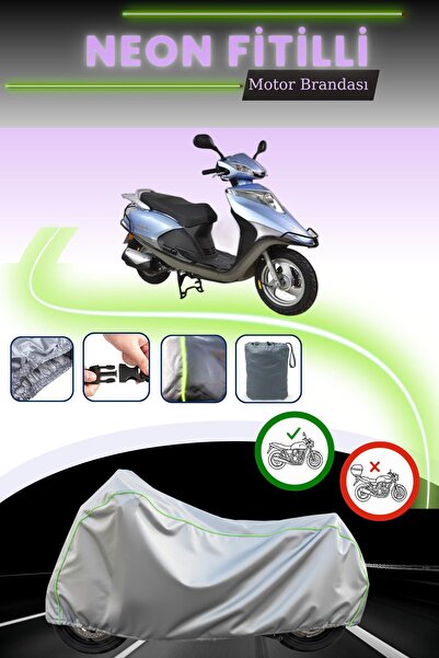 Cemku Cool غطاء دراجة نارية رمادي اللون متوافق مع نيون فيتيل أورورا AR 100-7 ...