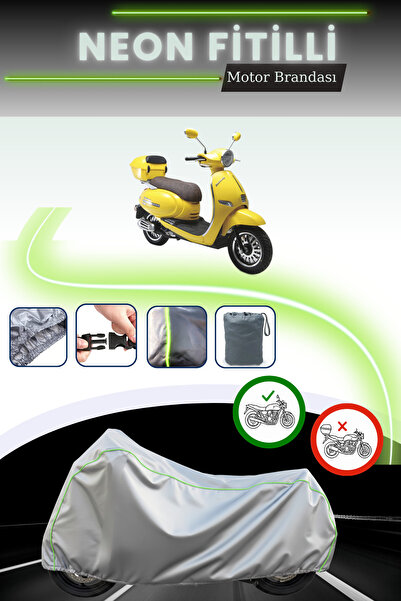 Cemku Cool حقيبة خلفية رمادية نيون قماش مجدّل وقماش محرك متوافق مع كوبا بلو بيرد