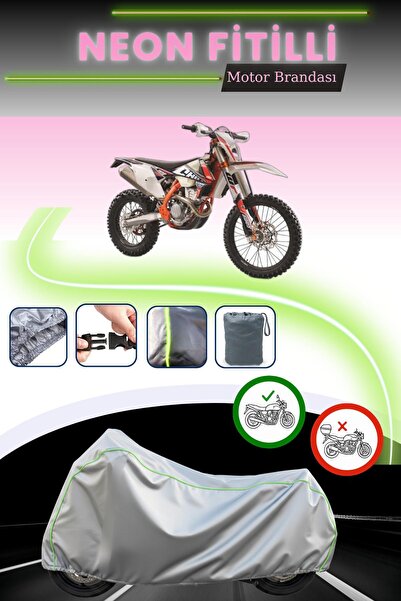 Cemku Cool غطاء دراجة نارية رمادي اللون من نوع KTM 300 EXC Six Days TPI متواف...