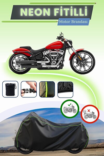 Cemku Cool غطاء محرك متوافق مع نيون فيتيل هارلي ديفيدسون بريك أوت 117 باللون ...