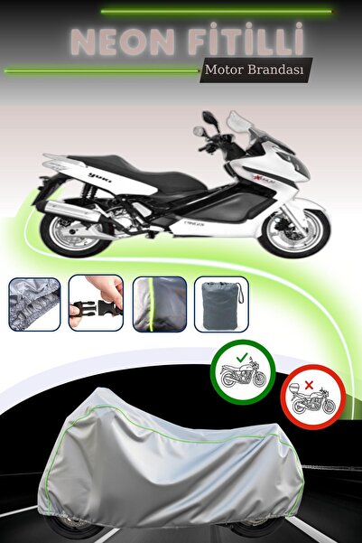 Cemku Cool غطاء محرك رمادي قماش مجدّل حقيبة، غطاء محرك يوكي QM250T ماكسيمم مت...