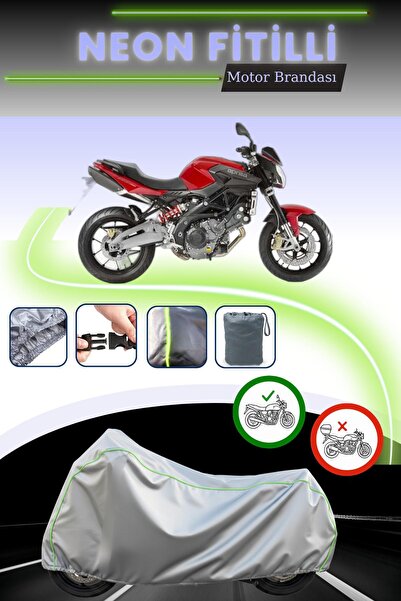 Cemku Cool غطاء محرك رمادي قماش مجدّل حقيبة ، غير متوافق مع قفل أبريليا شيفير...