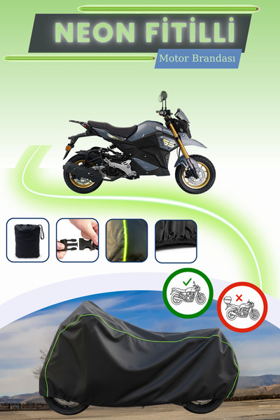 Cemku Cool غطاء محرك متوافق مع يوكي هامر 125 من نوع نيون فيتيلي باللون الأسود