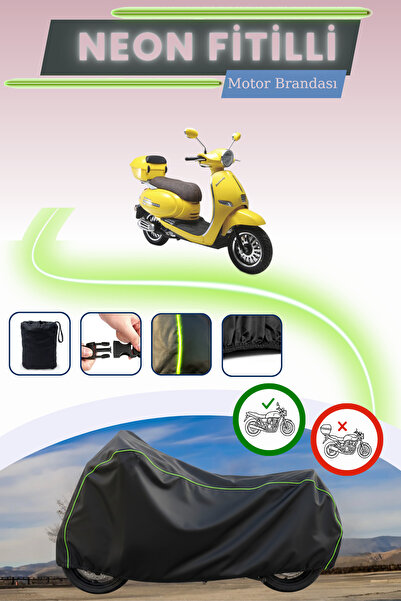 Cemku Cool حقيبة خلفية وقفل باللون الأسود النيون قماش مجدّل غير متوافقة مع قم...