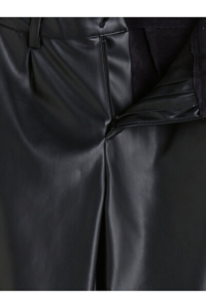 LC Waikiki εφέ δέρματος Παντελόνια για κορίτσια