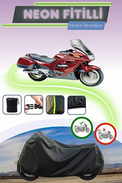 Cemku Cool قفل أسود قماش مجدّل حقيبة، لا يناسب هوندا ST 1100 بان يوروبين موتور.