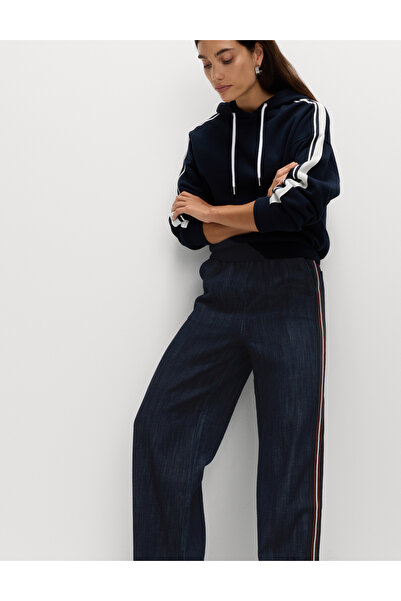 Marks & Spencer Denim Geniş Paça Pantolon