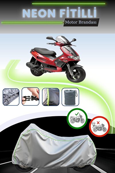 Cemku Cool قماش دراجة نارية متوافق مع غري كيلت نيون فيتيل جيليرا رانر 180