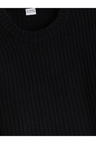 LC Waikiki Cey New Season Crew Neck Girls' Knit Sweater