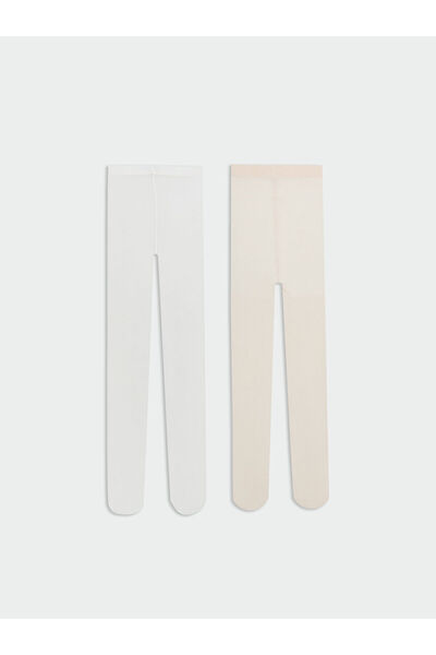 LC Waikiki Seray Нов сезон Основни чорапогащи за момичета, 2 броя в пакет