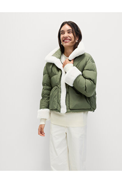 Marks & Spencer Kaz Tüyü Dolgulu Şişme Mont