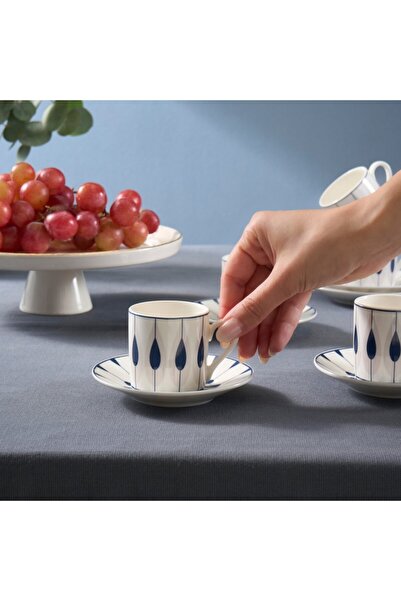 Karaca Ahenk für 6 Personen Kaffeetasse, 80 ml