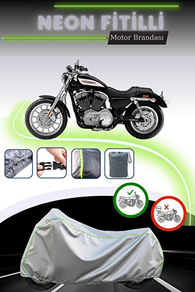 Cemku Cool قماش دراجة نارية متوافق مع نيون فيتيل هارلي ديفيدسون سبورتستر رودس...