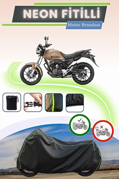 Cemku Cool غطاء محرك متوافق مع نيون فيتيلي هيرو إكس بولس 200T باللون الأسود