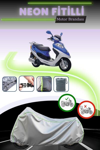 Cemku Cool رمادي قماش مجدّل حقيبة، غطاء محرك كانيوني تريكس 150 بدون قفل