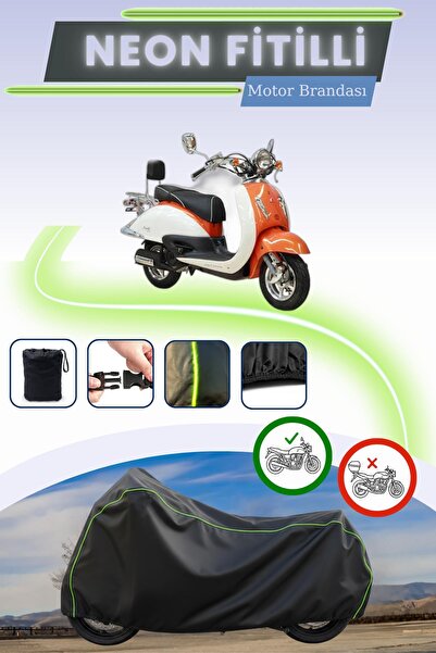 Cemku Cool أسود قماش مجدّل حقيبة، غطاء محرك كيليت يورموزور آسيا AS 125 T-2G