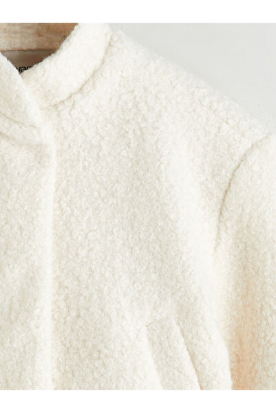 LC Waikiki Özmarka New Season Stand Collar Girl's Coat