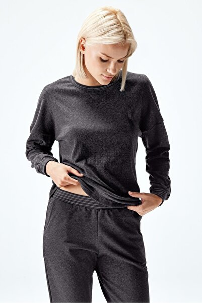 Brix Costum de damă cu buzunare Culoare antracit