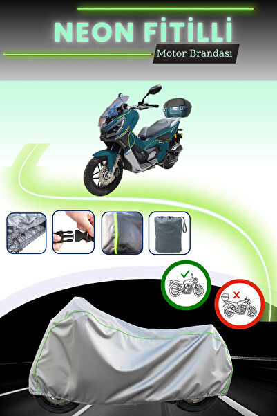 Cemku Cool رمادي قماش مجدّل حقيبة، غطاء محرك كينج موتور أرناب 150 بدون قفل