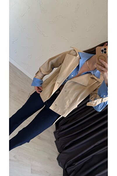 elif teke Shirt Jacket Beige