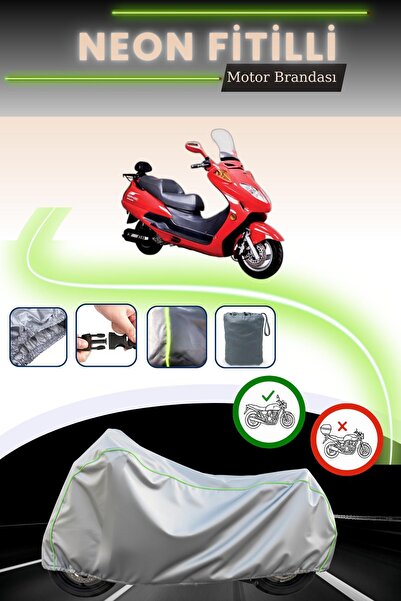 Cemku Cool حقيبة خلفية رمادية نيون قماش مجدّل وقماش محرك متوافق مع دورادو سان...