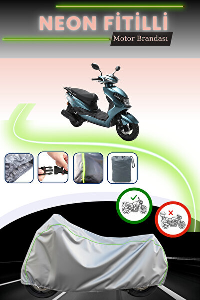 Cemku Cool حقيبة خلفية وقفل باللون الرمادي النيون قماش مجدّل غير متوافقة مع ق...