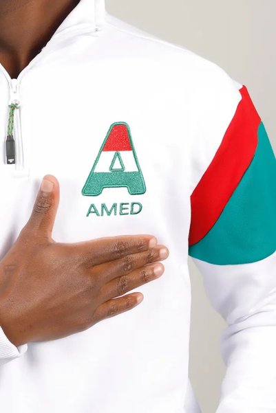 Amedstore AMEDSPOR YARIM FERMUARLI SWEAT