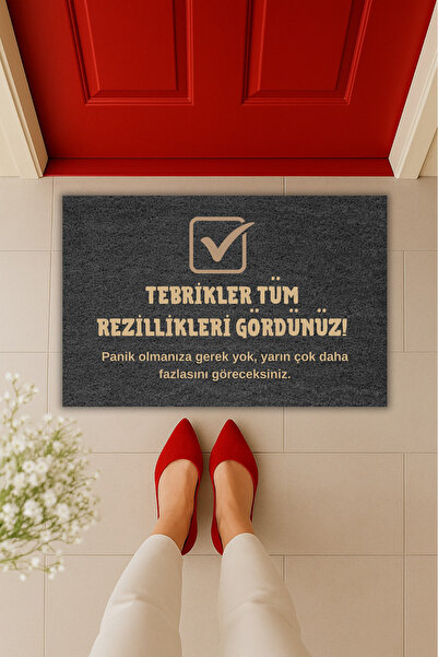 Dormot Yüksek Kaliteli Modern Dijital Baskı-Tebrikler Tüm Rezillikleri Gördün...