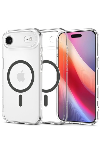 Spigen iPhone Air ince MagSafe Kılıf Ultra Hybrid Sararma Karşıtı MagFit Clea...