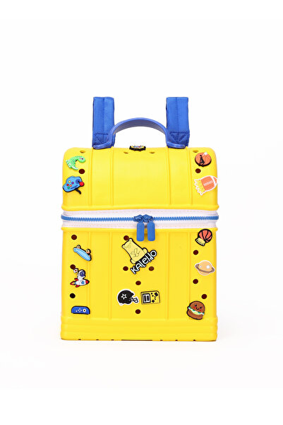 KALEIDO Durable EVA School Backpack for Kids | Children's Book Bag with Fun F...