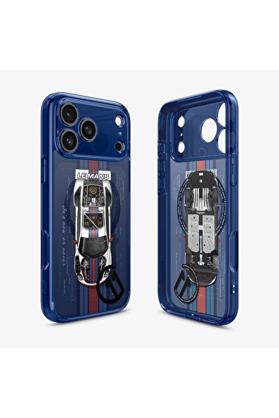 Spigen iPhone 17 Pro ince MagSafe Kılıf Ultra Hybrid MagFit c11 Le Mans Tasar...