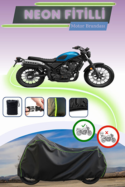 Cemku Cool قماش محرك متوافق مع نيون فيتيل هوندا CL 250 من بلاك ليكت