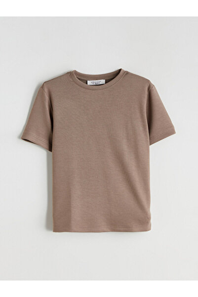 LC Waikiki Κοντομάνικο μπλουζάκι για αγόρι με λαιμόκοψη