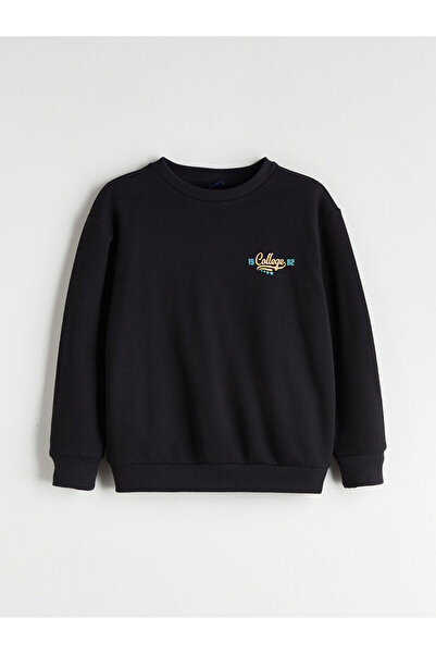 LC Waikiki Hanorac pentru băieți cu gât cu imprimeu