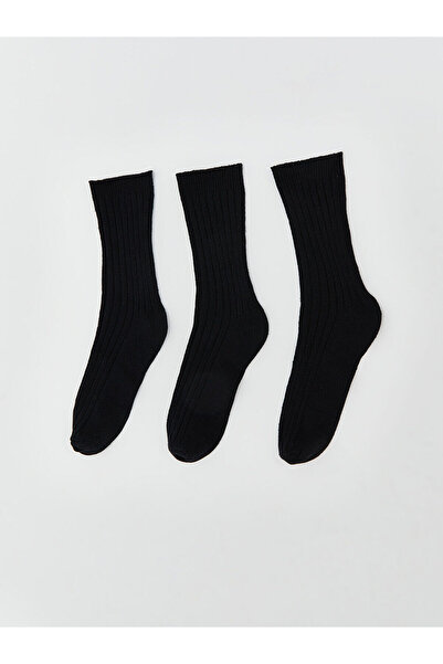 LC Waikiki Özmarka New Season Basic Boys' Booties Socks 3-Piece Set