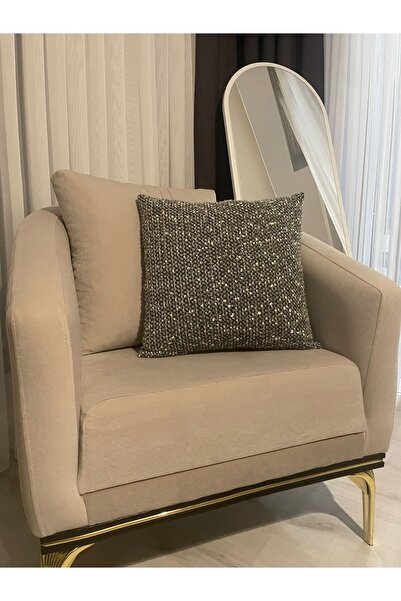 nissahome Retro Görünümlü Püsküllü Kırlent Kılıfı