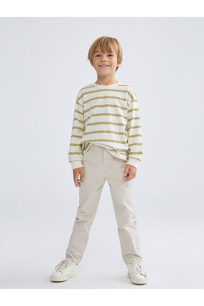 LC Waikiki LCW Бебешки панталони с регулируема талия за момчета