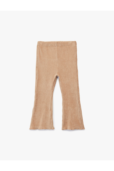Koton Basic Spanish Leggings with Elastic Waistband